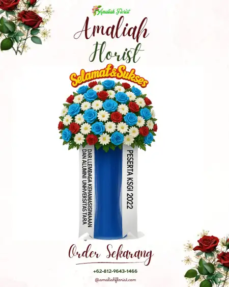 Standing Flowers Venue Wedding Bsd